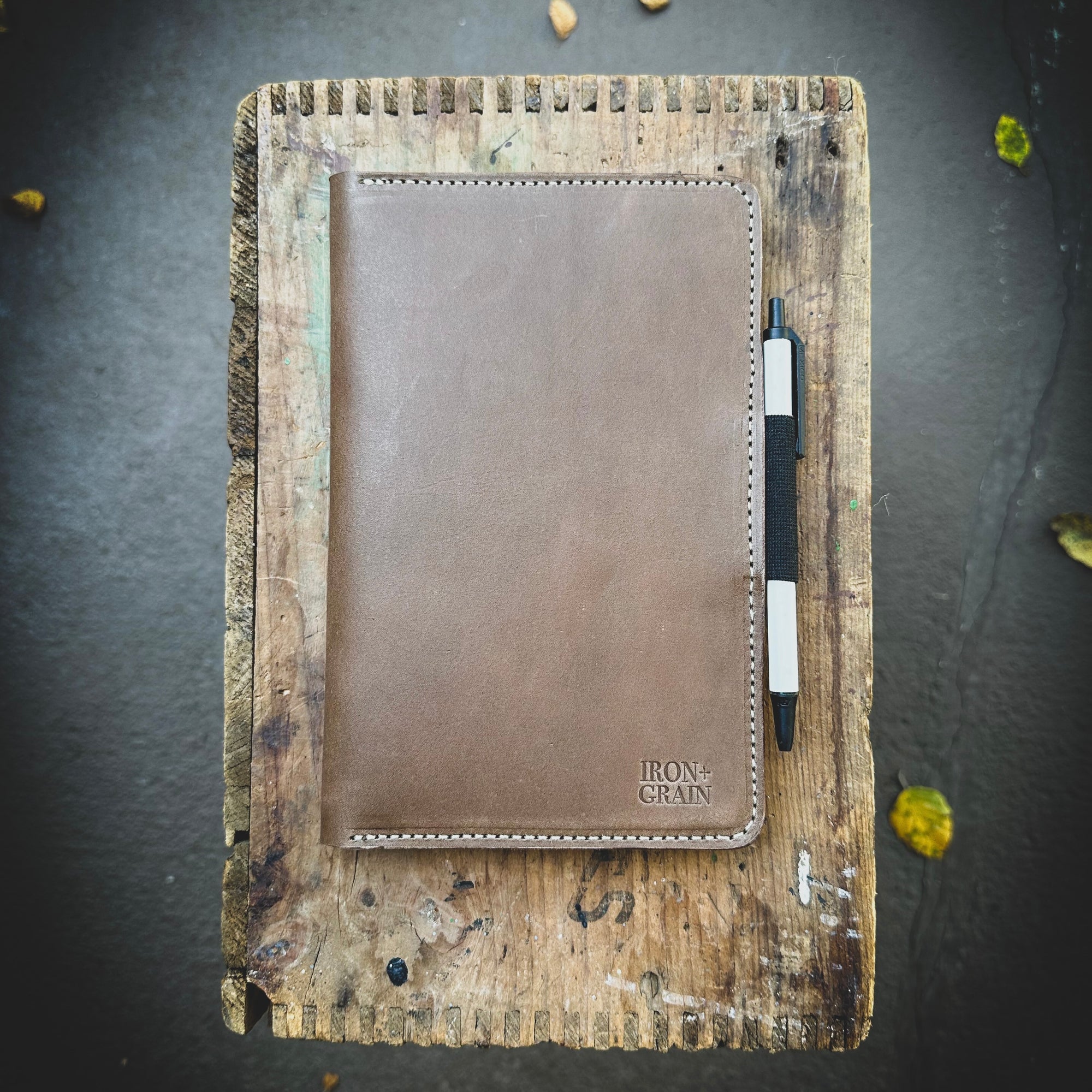 Leather Refillable Field Notes Journal