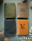 Custom Leather Bifold Wallet