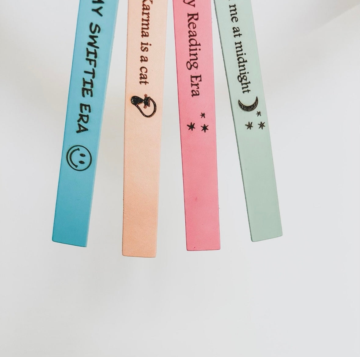 Leather Bookmarks - Swiftie Edition