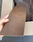 2.5 Lbs of Full Grain Leather Scraps