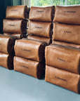 Personalized Leather Toiletry Bag - Dopp Kit