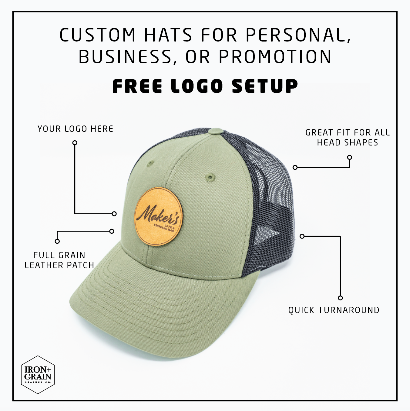 Custom hats for fashion your business