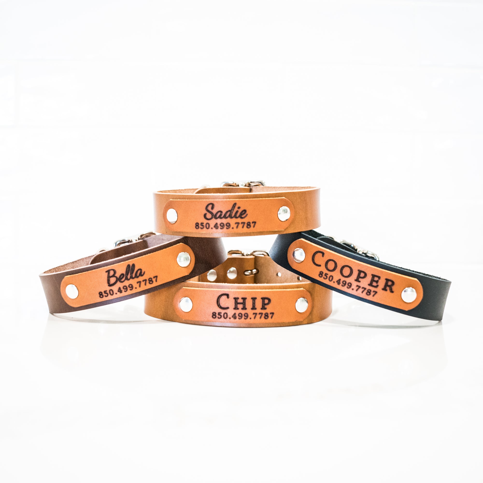 Customized Leather Dog Collar