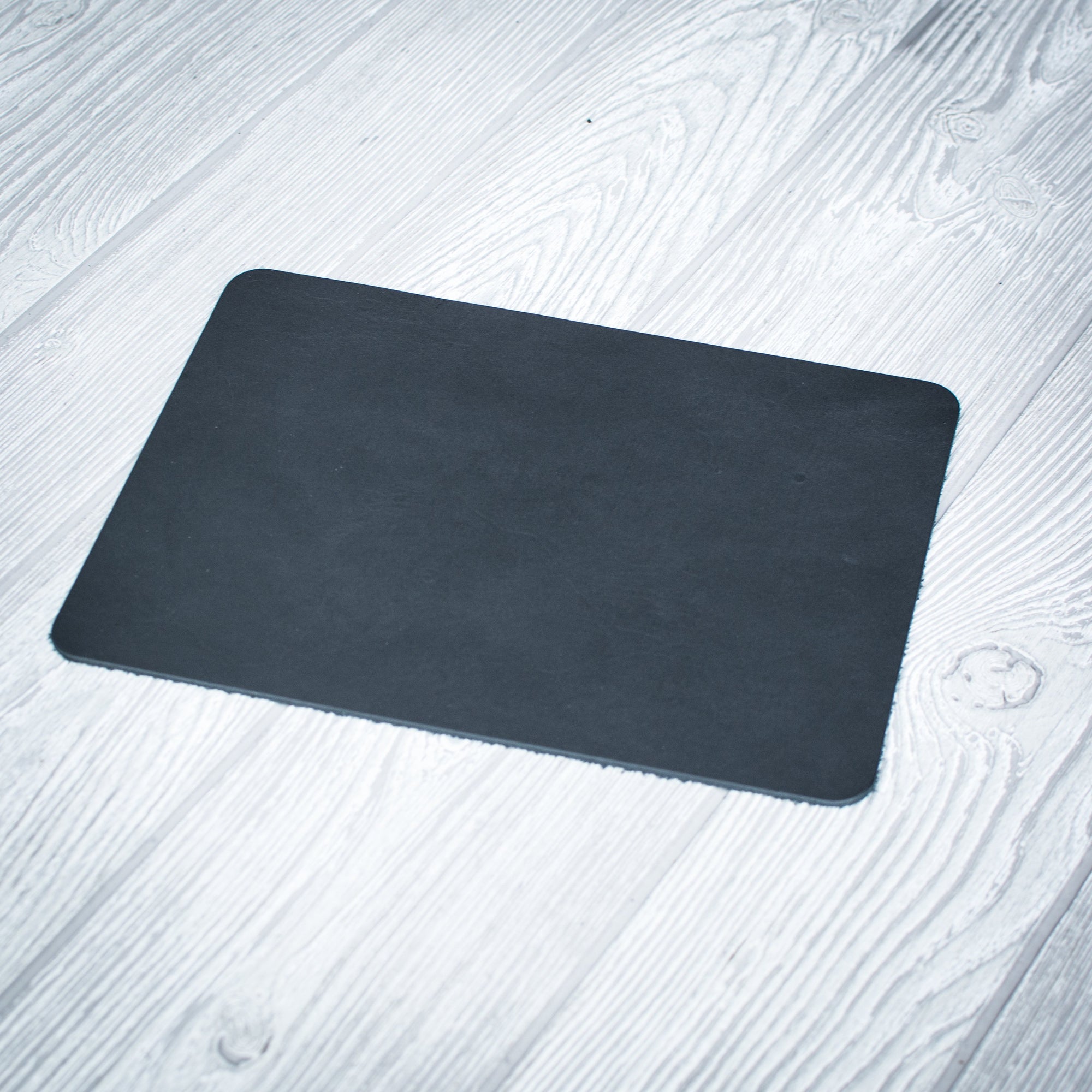 Black Leather Mousepad