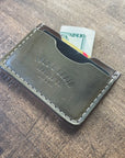 The Kennedy - Mens Leather Wallet (one off)