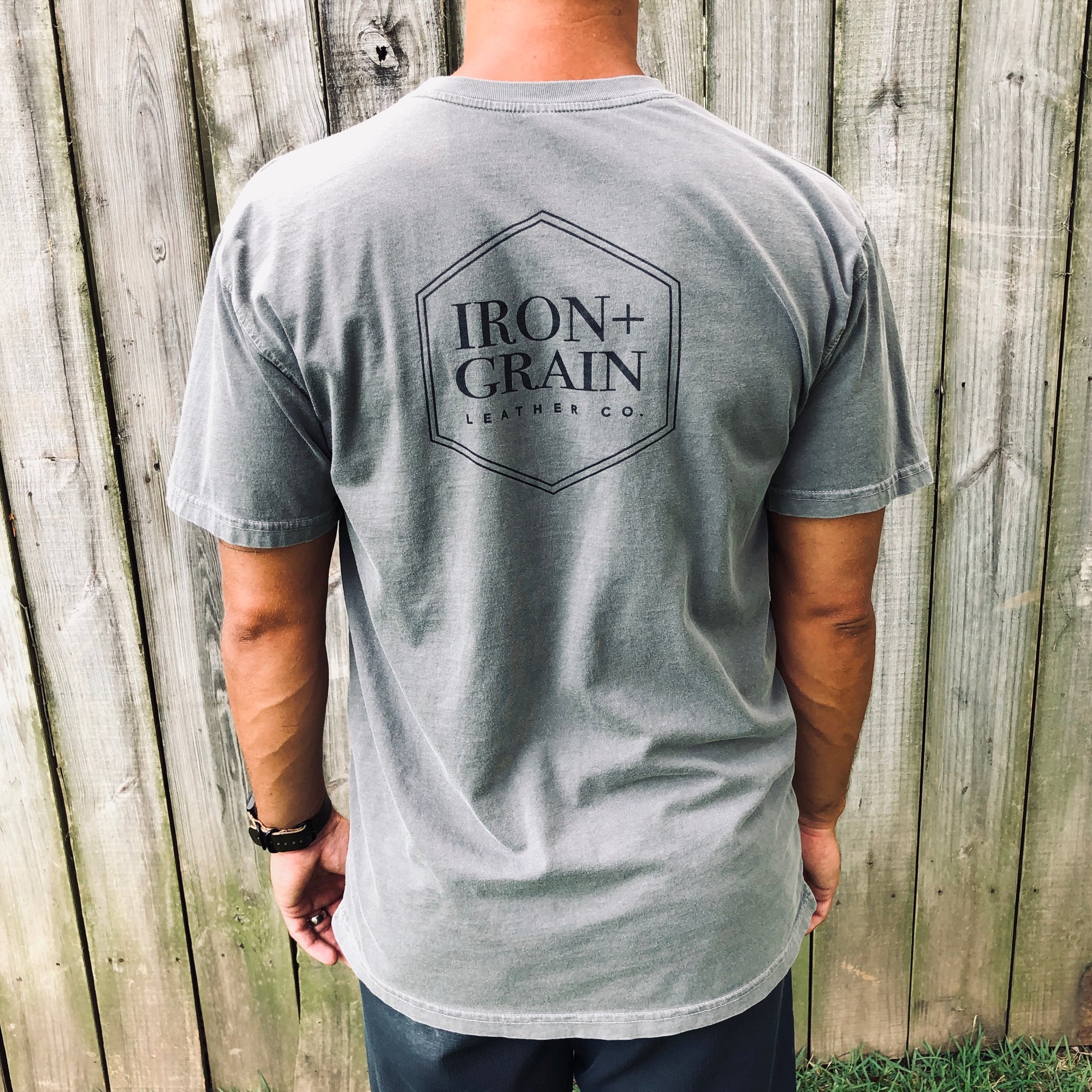 Hexagon Logo - Short Sleeve Pocket T-Shirt