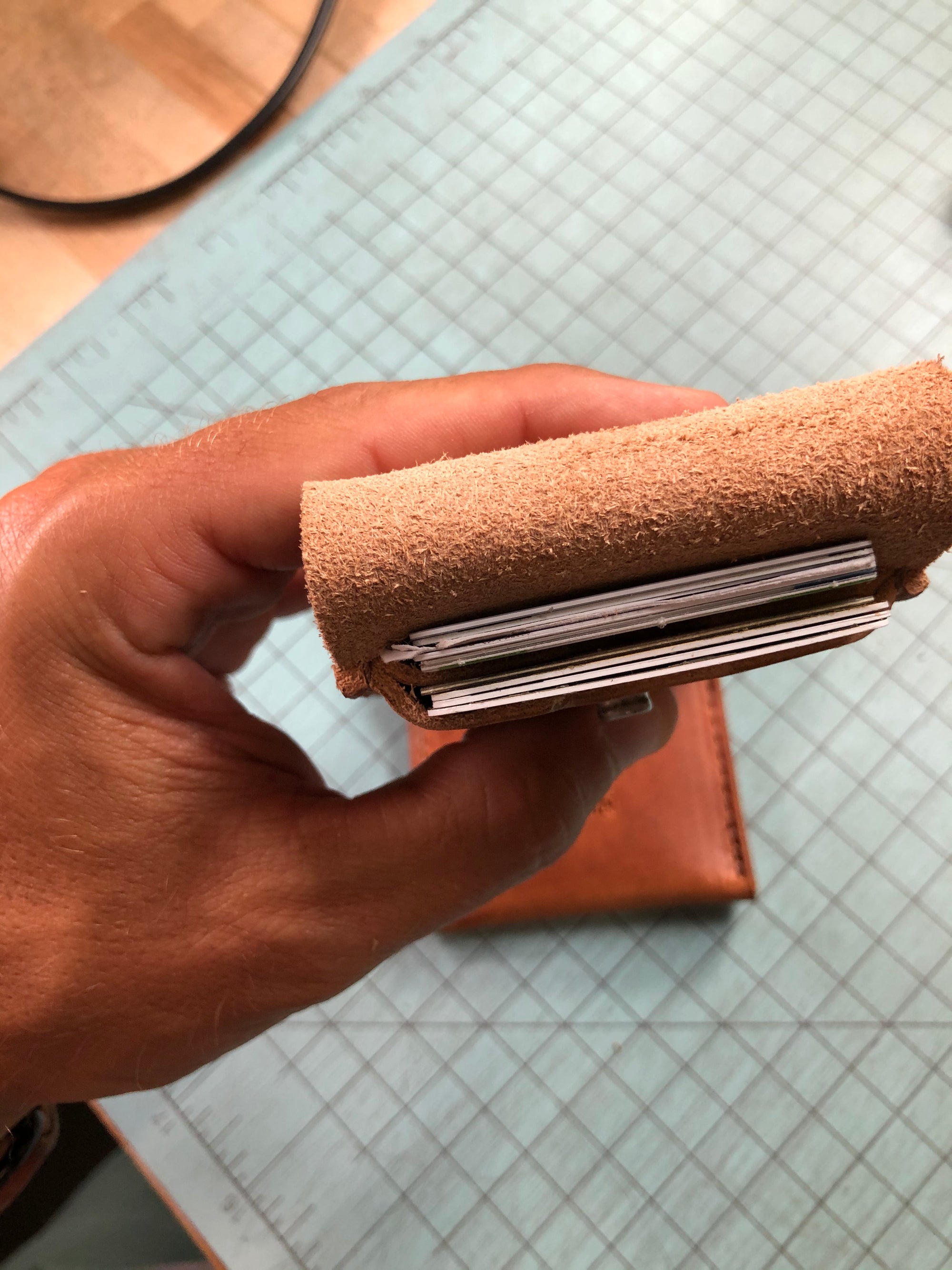 'The Washington' Leather Snap Wallet
