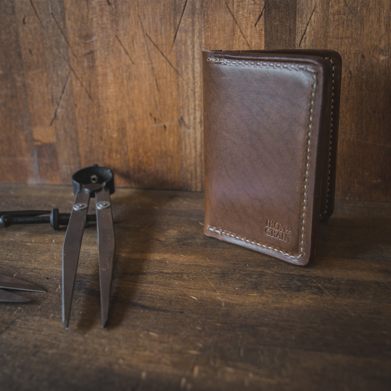 The Reagan - Leather Bifold Wallet