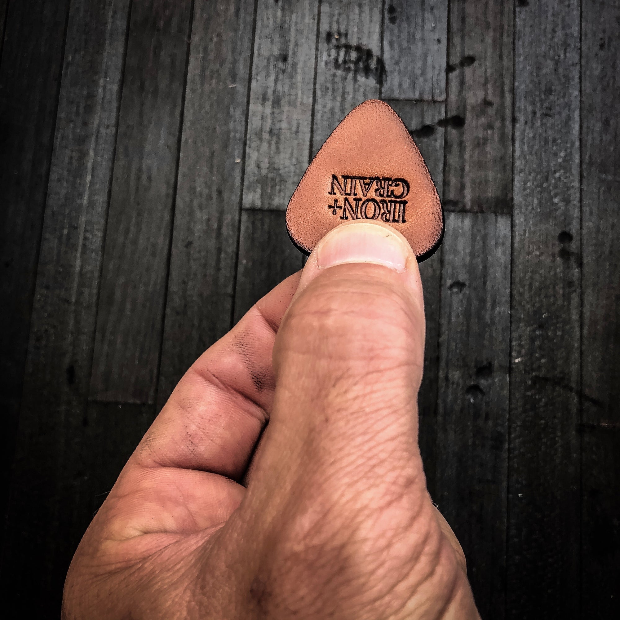 Leather Guitar Pick