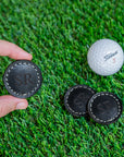 Leather Golf Ball Markers - SET OF 2