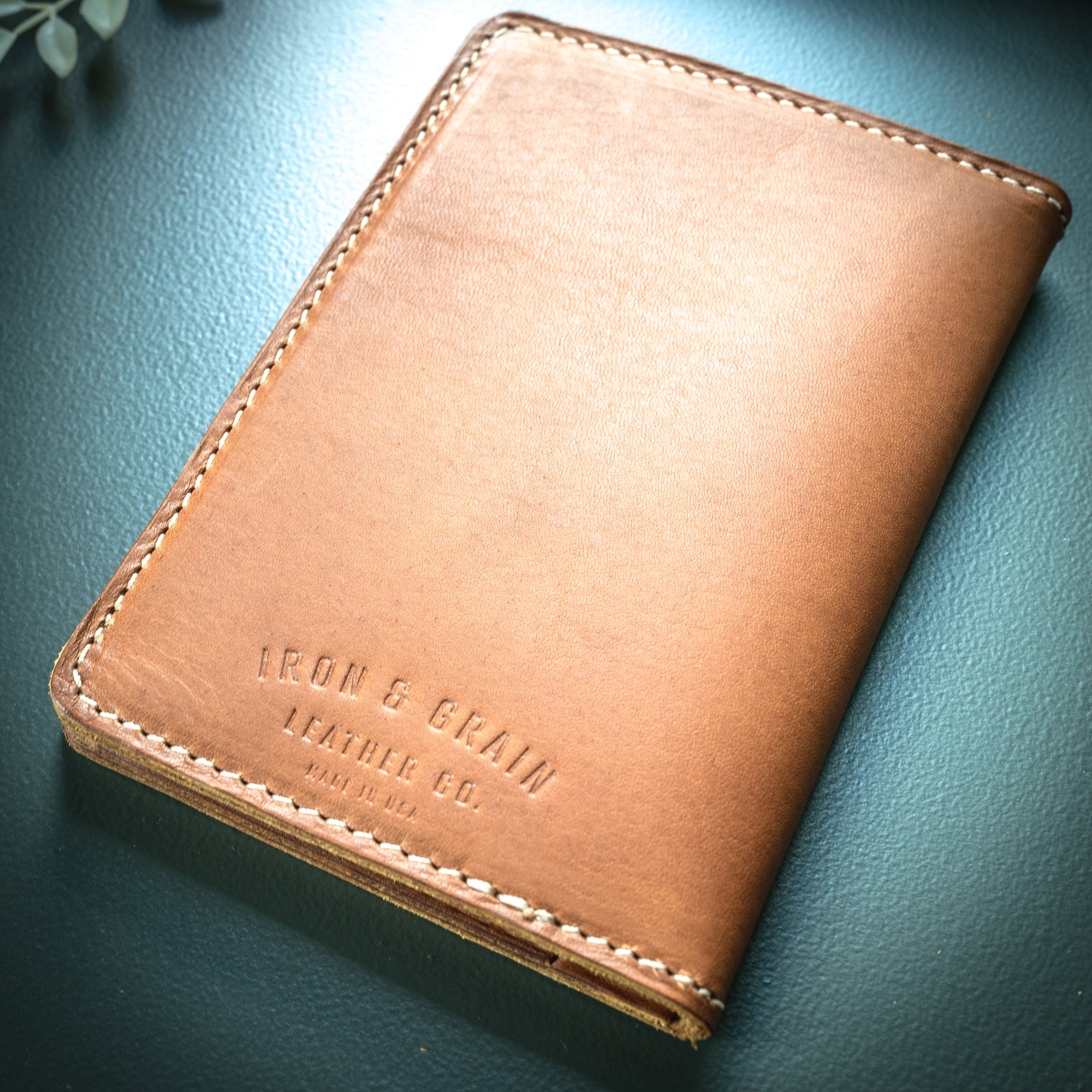 Personalized Leather Passport Holder
