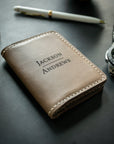 Custom Leather Bifold Wallet