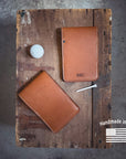 Leather Golf Log Book that can be personalized for a gift