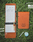 Golf Log book that comes with scorebook