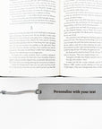 Personalized Leather Bookmark - Wide Option