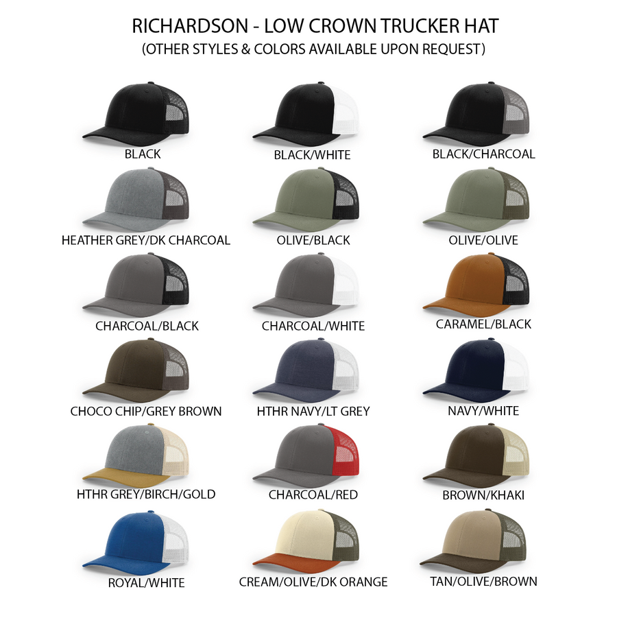 Bulk or Single - Custom Leather Patch Hat