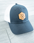 Custom Hats with Leather Patch