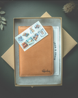 Personalized Leather Passport Holder