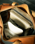 Italian Leather Duffel - Medium 22-Liter