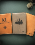 Personalized Leather Passport Holder