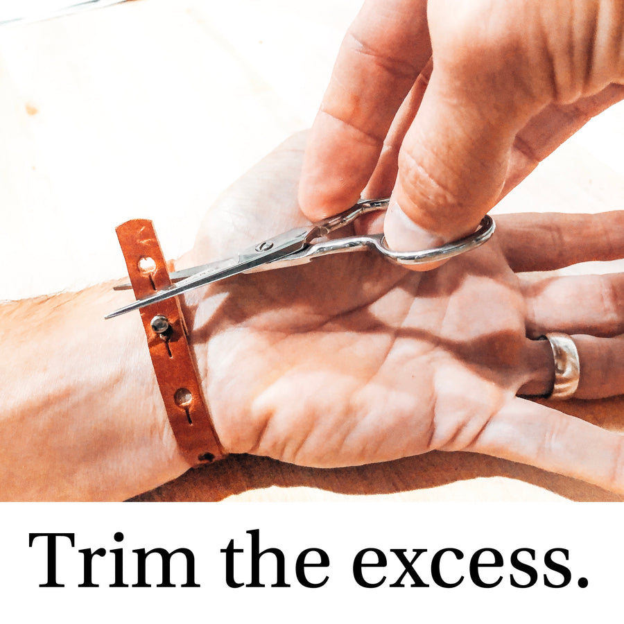 Personalized Leather Bracelet - Unisex