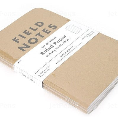 Field Notes Notebook - 3 pack