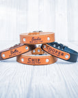 Customized Leather Dog Collar