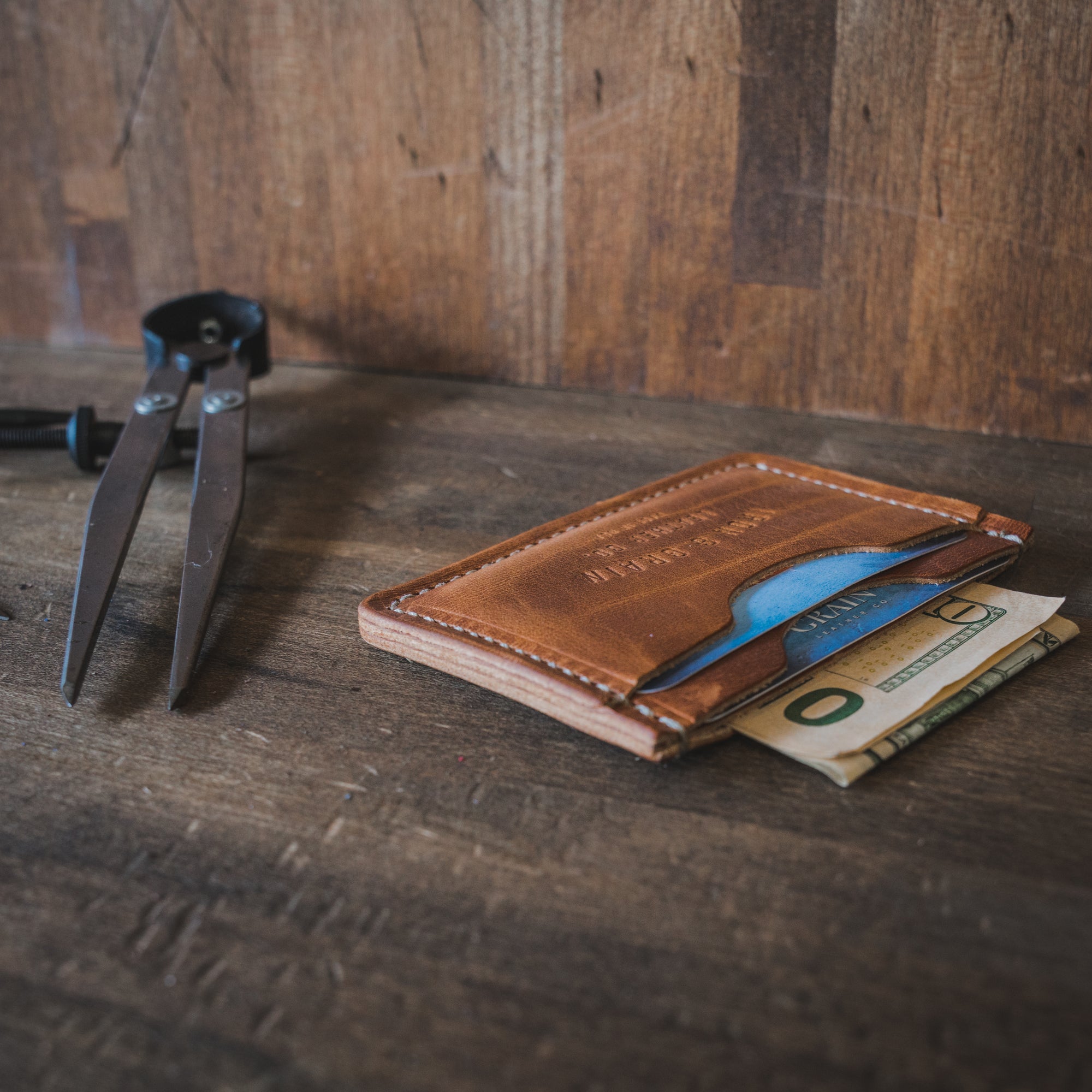 The Kennedy - Mens Leather Wallet