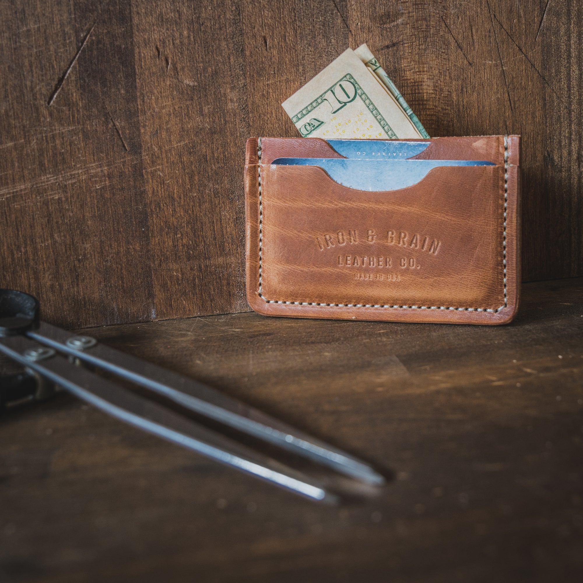 The Kennedy - Mens Leather Wallet