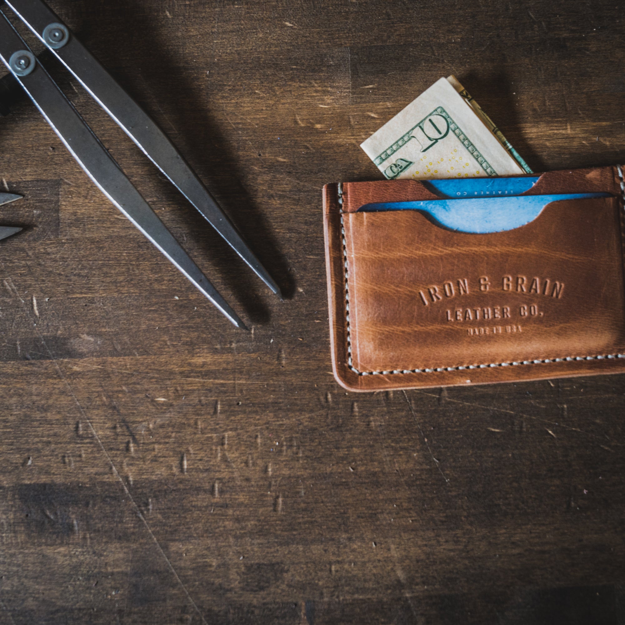 The Kennedy - Mens Leather Wallet