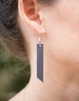 Leather Earrings - Handmade