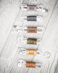 Personalized Leather Cord Organizer