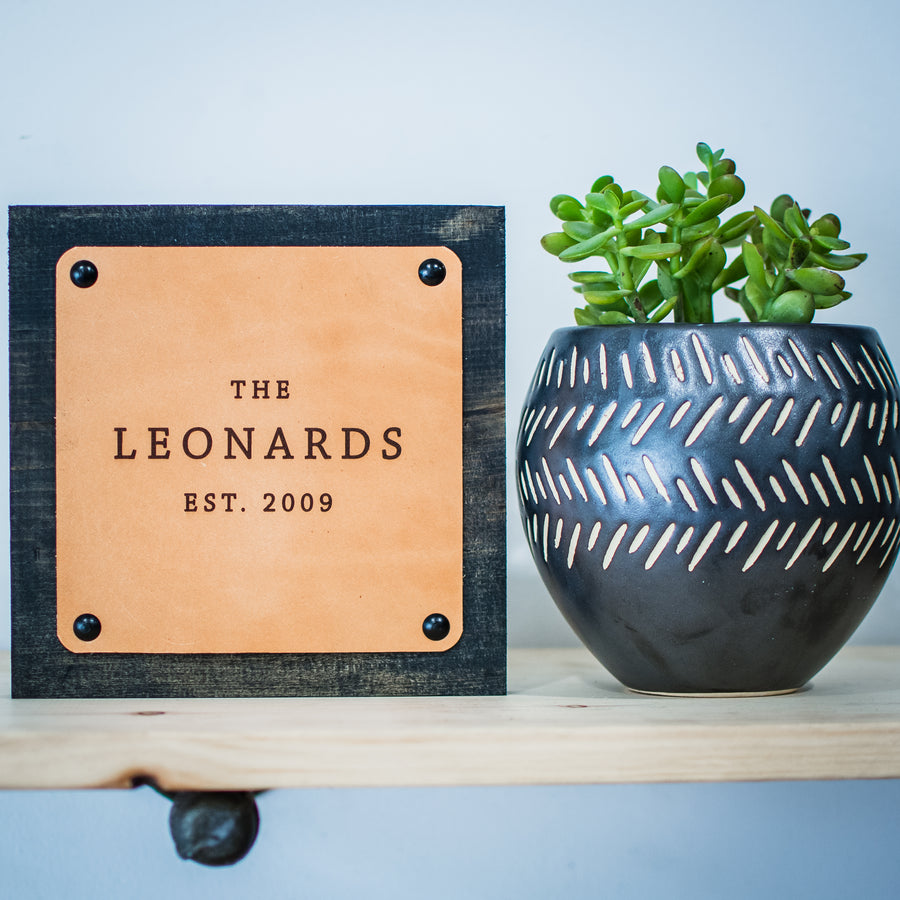 Personalized Home Decor Sign