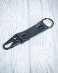 Black Leather Keychain