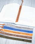 Personalized Leather Bookmark