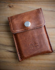 'The Washington' Leather Snap Wallet