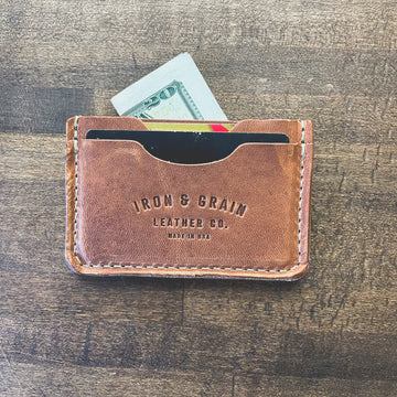 The Kennedy - Mens Leather Wallet (one off)