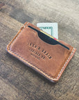 The Kennedy - Mens Leather Wallet (one off)