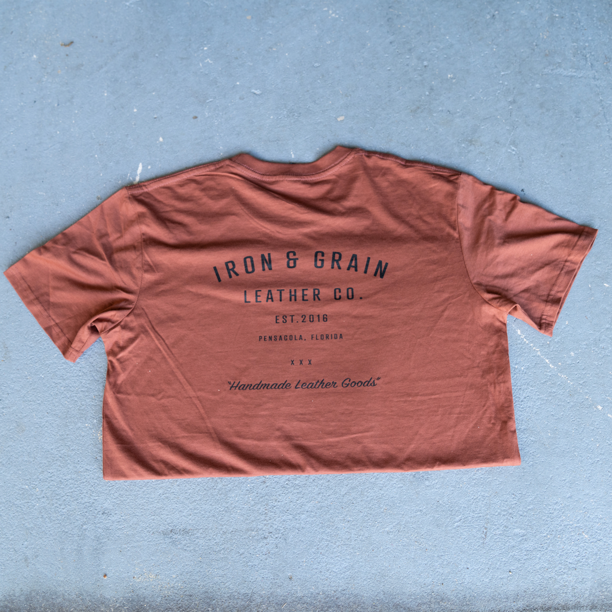 Iron &amp; Grain Leather Co. Tee Shirt