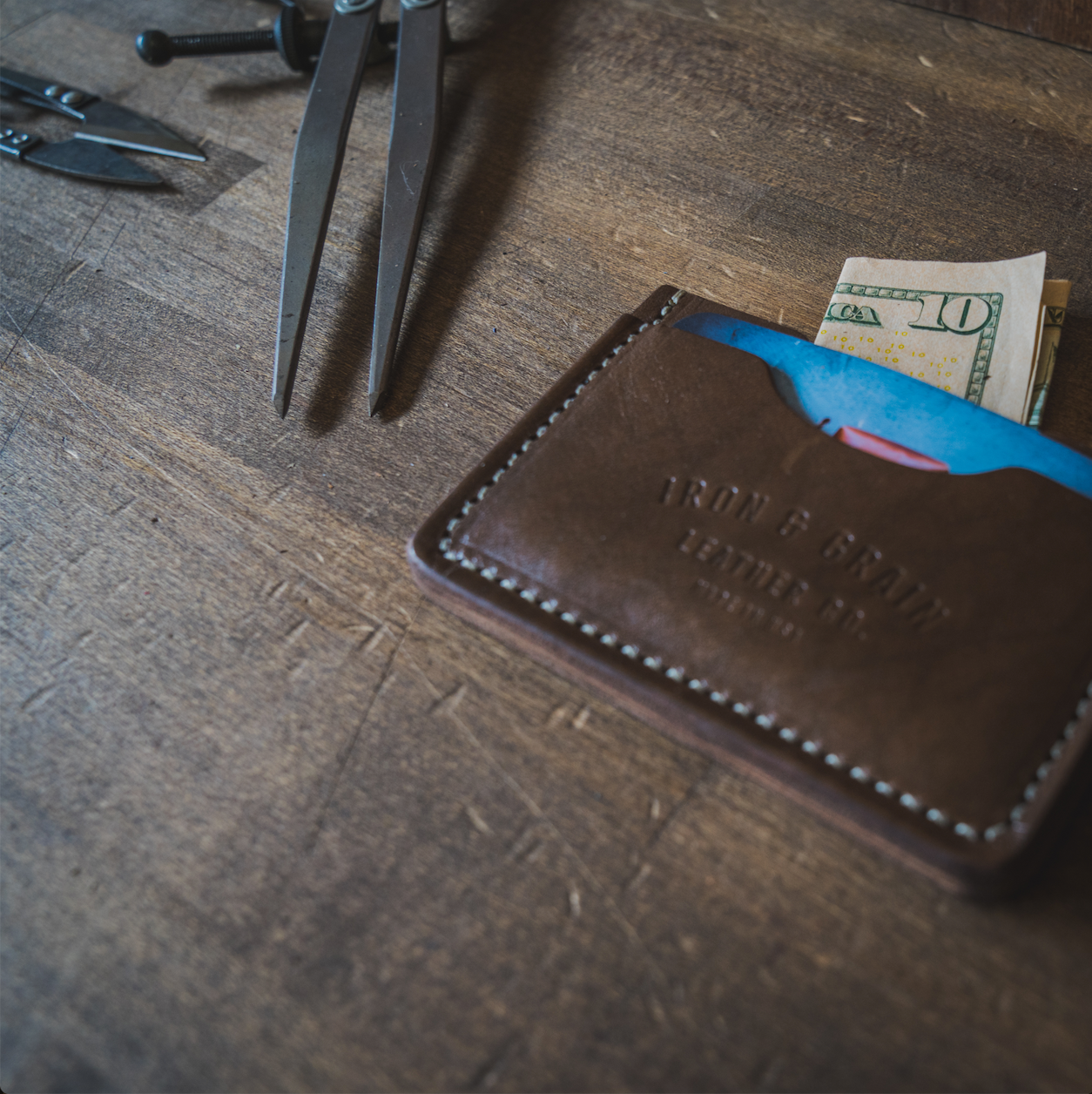 The Kennedy - Mens Leather Wallet