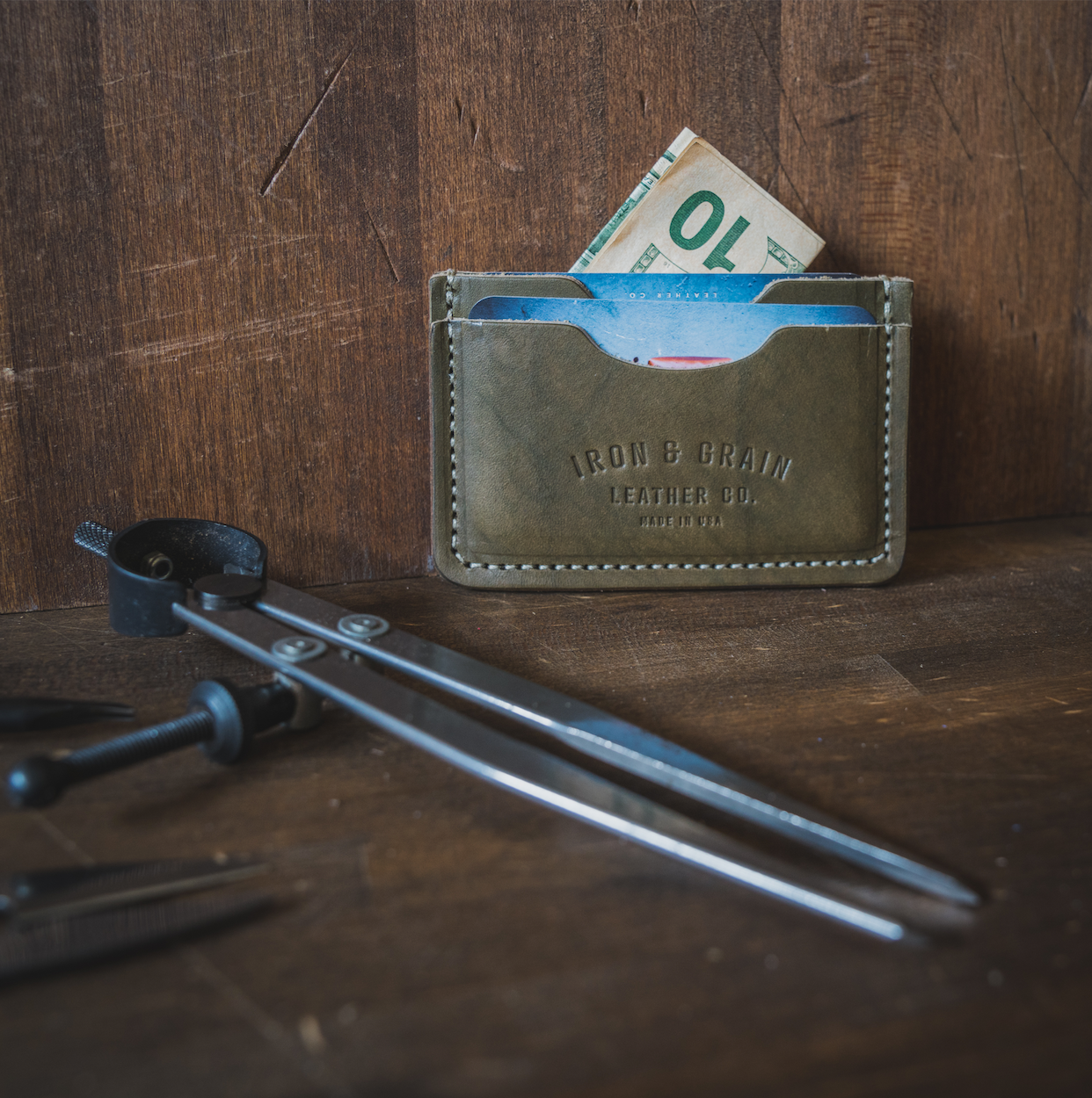 The Kennedy - Mens Leather Wallet