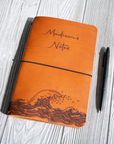 Large - Personalized Leather Journal