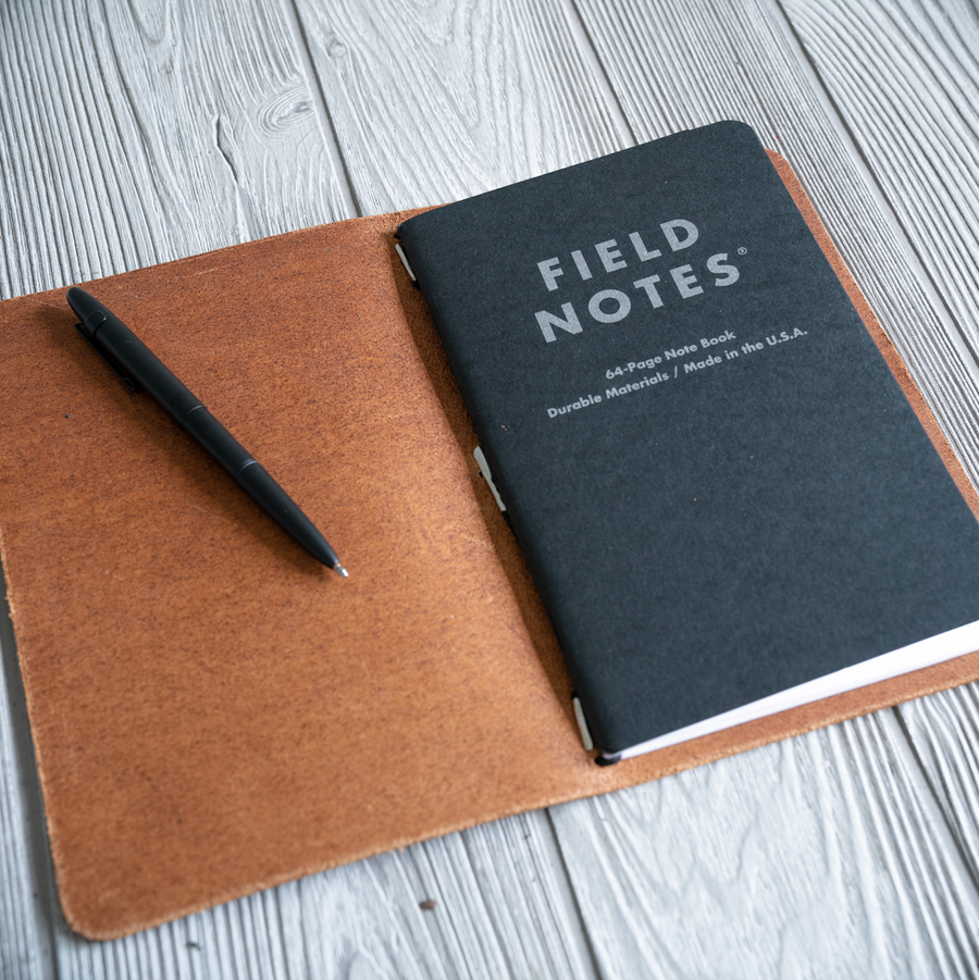 Large - Personalized Leather Journal