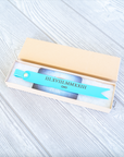 Personalized Leather Bookmark - Pastel Edition