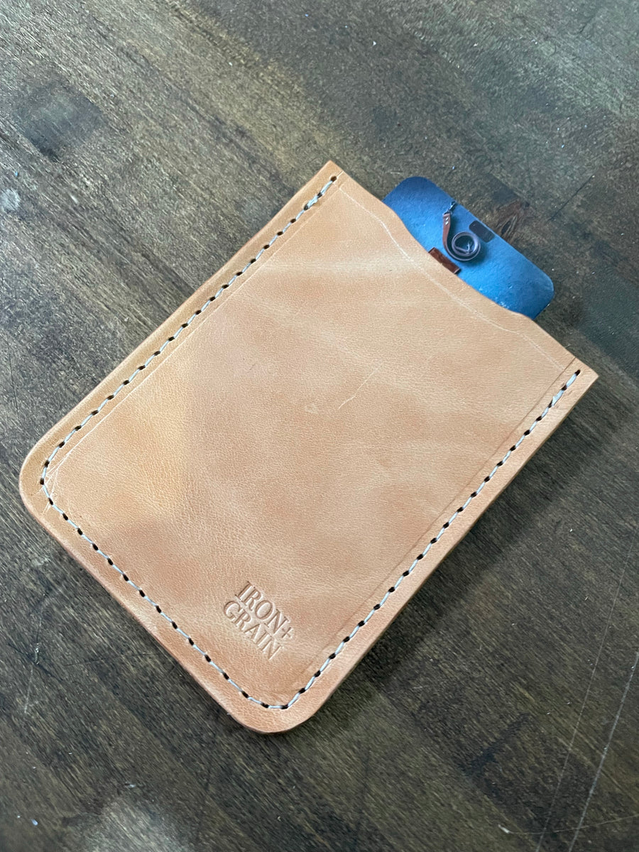 Leather Business card sleeve
