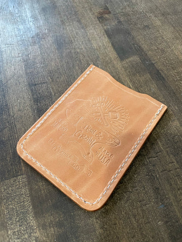 Leather Business Card Sleeve