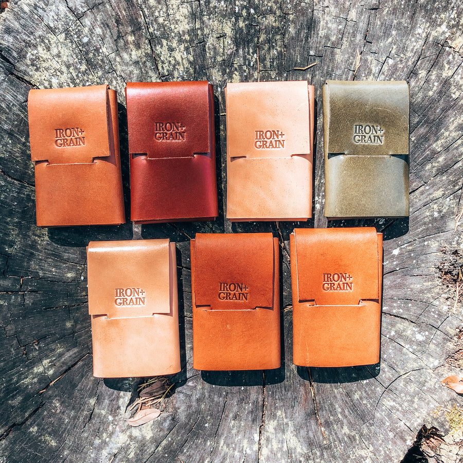 The Ulysses - 'Stitchless' Mens Leather Wallet